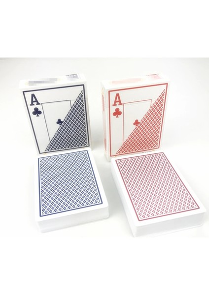 1 Kırmızı Stil Su Geçirmez Oker Plastik Iskambil Kartları Sıcak Üst Sınıf Texas Hold'em Bakara Buzlanma Büyük Sayı 63*88MM Masa Oyunları (Yurt Dışından) fiyatları