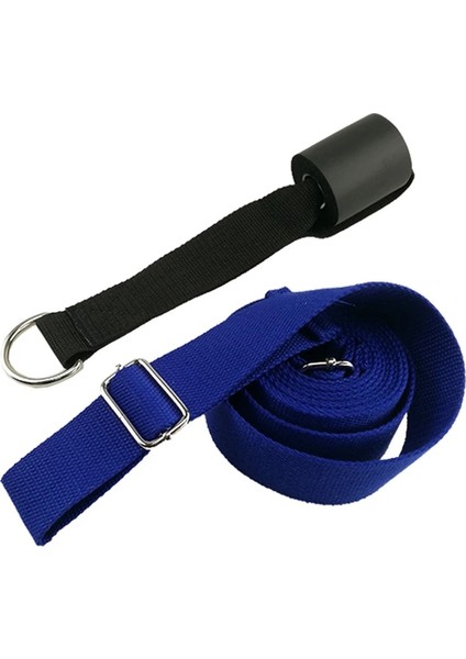 Mavi Stil Sedye-Kayış Kapısı Esneklik Esneme Bacakları Sedye Kayışı Için Bale Tezahürat Dans Jimnastik Eğitmeni Yoga Esneklik Bacakları (Yurt Dışından)
