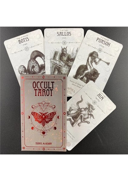 78 Adet TT22 Tarzı Gizli Tarot Kartları Ingilizce Versiyonu Eğlenceli Güverte Masa Kehanet Kader Masa Oyunları Parti Için Oynamak (Yurt Dışından)