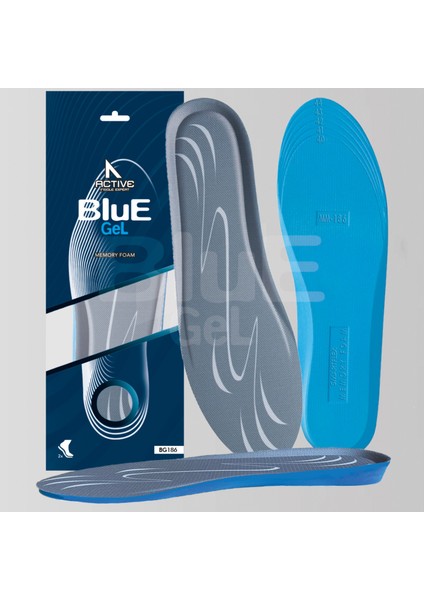 BG186 | Yumuşak Memory Foam, Hafızalı Darbe Emici, Ortopedik Konfor, Sneaker İçin İç Tabanlık