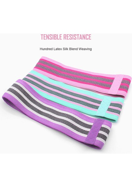 Bir Set Tarzı Kumaş Direnç Bantları Ganimet Bandı Seti Spor Ekipmanları Egzersiz Yoga Sporları Için Elastik Elast Glute Bandı Fitne Eğitimi (Yurt Dışından) indirimleri