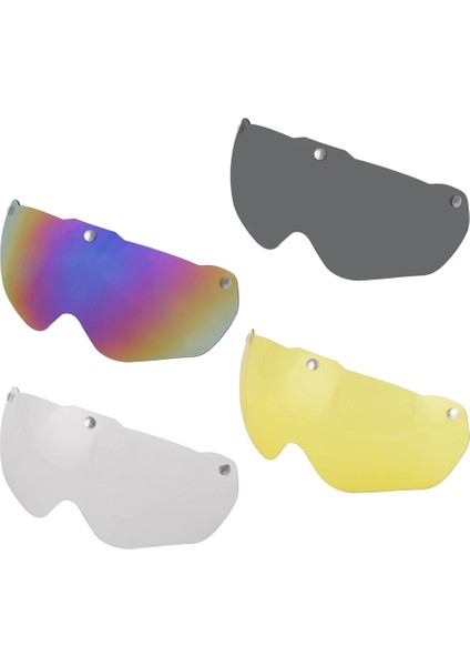 Sarı Stil Buğu Önleyici Gözlük Bisiklet Bisiklet Kaskı Visor Güneş Gözlüğü Tamir Parçası Için Yedek Lens (Yurt Dışından) fırsatları