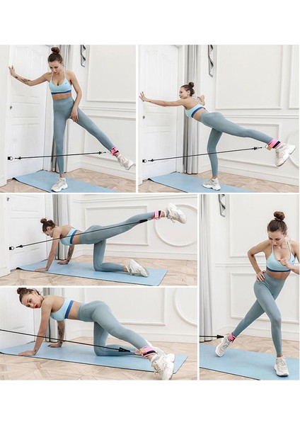 4 Adet Mor Tarzı 4 Adet Yoga Direnç Bantları Ayak Bileği Elastik Bantları Bacak Eğitimi Popo Uyluk Bacak Kasnakcrossfit Fitness Ekipmanları Pilates Egzersiz Salonu (Yurt Dışından) fırsatları