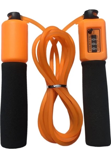 Turuncu Tarzı Karşı Spor Fitness Crossfit ile Atlama Ipleri Ayarlanabilir Hızlı Hızlı Sayma Ip Atlama Ipi Atlama Tel Kalori Egzersizi (Yurt Dışından)