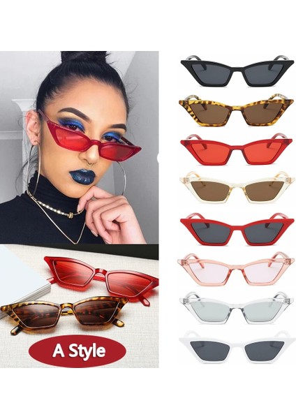 C1 Stili 2021 Yeni Moda Geniş Çerçeve Küçük Dikdörtgen Güneş Gözlüğü Kadın Shades Vintage Gözlük UV400 Şeker Renk Bisiklet Güneş Gözlükleri (Yurt Dışından) indirimleri