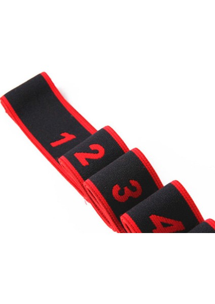 Sarı Stil Yoga Çekme Kayışı Kemer Polyester Lateks Elastik Latin Dansı Germe Bandı Döngü Yoga Pilates Gym Fitness Egzersiz Direnç Bantları (Yurt Dışından) fırsatları
