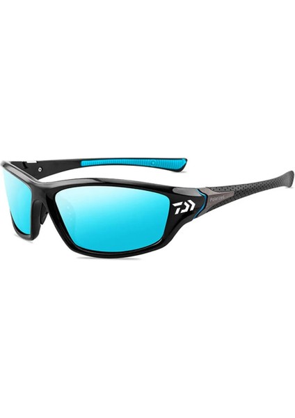 C1 Stili 2022 Daiwa Polarize Balıkçılık Güneş Gözlüğü Bisiklete Binme Erkek Sürüş Shades Erkek Güneş Gözlükleri Güneş Gözlüğü Kutusu ile Sert Gözlük Kılıfı (Yurt Dışından)