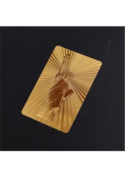 Siyah Kafatası Stili 24K Altın Oyun Kartları Plastik Poker Oyunu Güverte Folyo Pokers Paketi Sihirli Kartlar Su Geçirmez Kart Hediye Koleksiyonu Kumar Masa Oyunu (Yurt Dışından) indirimleri