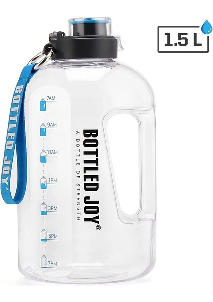 1.5l Tarzı Orts Su Şişesi Bisiklet Su Şişesi Içme Su Isıtıcısı Büyük Kapasiteli Spor Su Sürahisi Spor Salonu Fitness Su Isıtıcısı Kamp Için (Yurt Dışından)