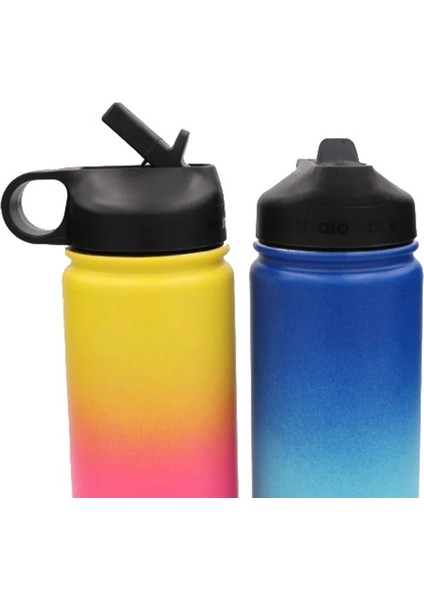 Sarı Stil Hydro Flask Için 1 Takım Saman Kapaklı Kapaklı Kapak Oz Geniş Ağızlı Su Şişesi Bardak Yeni Fabrika Doğrudan Satış, (Yurt Dışından) indirimleri