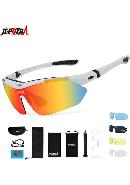 Siyah Kırmızı Stil 5 Lens Bisiklet Gözlükleri Gece Görüş Gözlükleri Lens Değiştirme Gözlükleri Balık Tutma Yürüyüş Dağ Bisikleti Bisiklet Binme Spor Gözlüğü Seti (Yurt Dışından) fiyatları