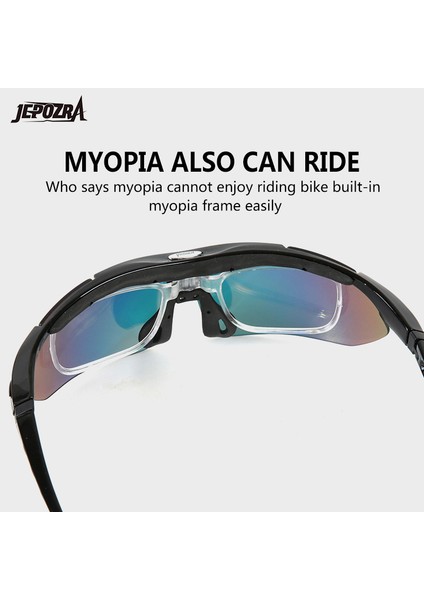 Siyah Kırmızı Stil 5 Lens Bisiklet Gözlükleri Gece Görüş Gözlükleri Lens Değiştirme Gözlükleri Balık Tutma Yürüyüş Dağ Bisikleti Bisiklet Binme Spor Gözlüğü Seti (Yurt Dışından) indirimleri