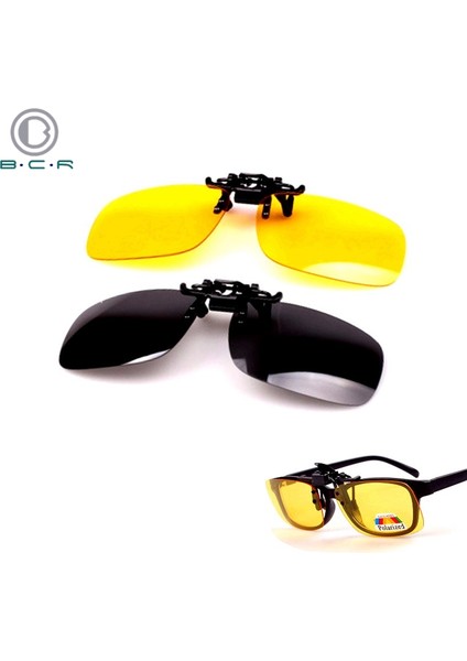 Derin Yeşil M Stili Erkekler Kadınlar Için Anti-Uv Polarize Klip Gece Görüş Gözlükleri Bisiklet Kutusu Spor Güneş Gözlüğü Bisiklet Gözlükleri Bisiklet Klipsi Gözlük (Yurt Dışından) modelleri