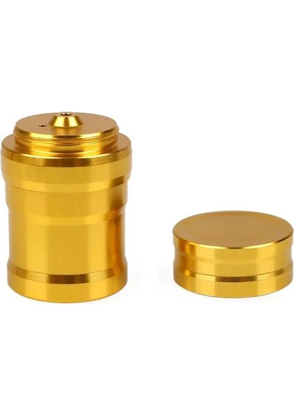 Altın Tarzı Gümüş Mutfak Dayanıklı Alkol Brülörü Uygun Isıtma Yürüyüş Alkol Lambası Alüminyum Kasa Lab (Yurt Dışından)