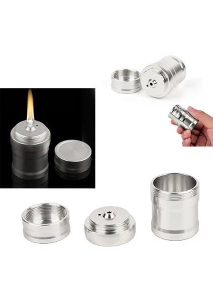 Altın Tarzı Gümüş Mutfak Dayanıklı Alkol Brülörü Uygun Isıtma Yürüyüş Alkol Lambası Alüminyum Kasa Lab (Yurt Dışından) modelleri