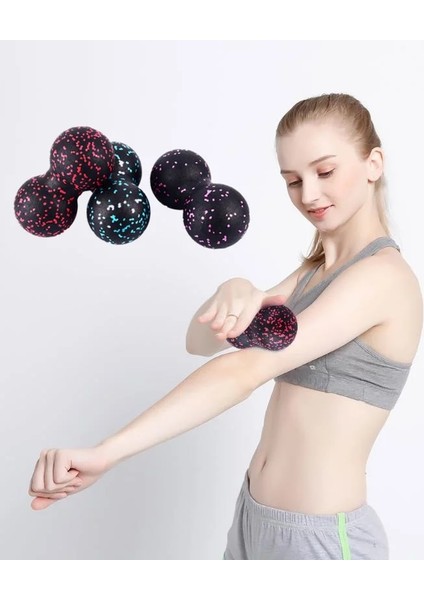Mavi Stil Fıstık Masaj Topu Fasya Topu Seti Fiziksel Terapi Için Çift Lakros Fitness Hareketlilik Topu Kendinden Miyofasyal Serbest Bırakma (Yurt Dışından) modelleri
