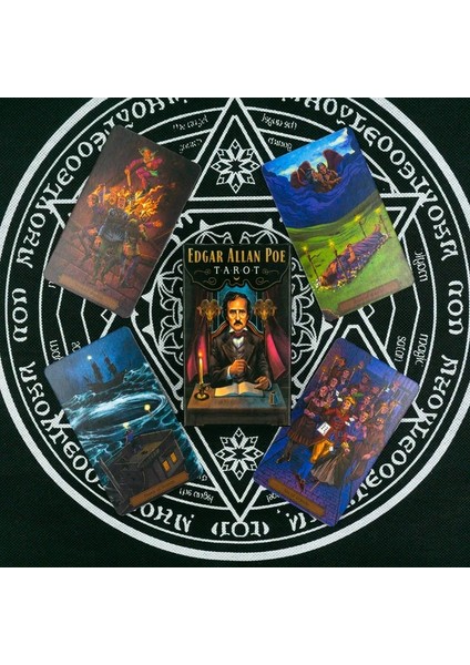 78 Adet TS61 Tarzı Goetia Karanlıkta Tarot Tarot Kartları Tarot Güverte Tablosu Kehanet Için Oracle Kader Ingilizce Versiyonu Masa Oyunları Oyun Kartları Parti (Yurt Dışından)