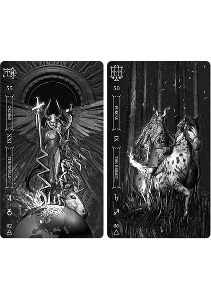 78 Adet TS61 Tarzı Goetia Karanlıkta Tarot Tarot Kartları Tarot Güverte Tablosu Kehanet Için Oracle Kader Ingilizce Versiyonu Masa Oyunları Oyun Kartları Parti (Yurt Dışından) indirimleri