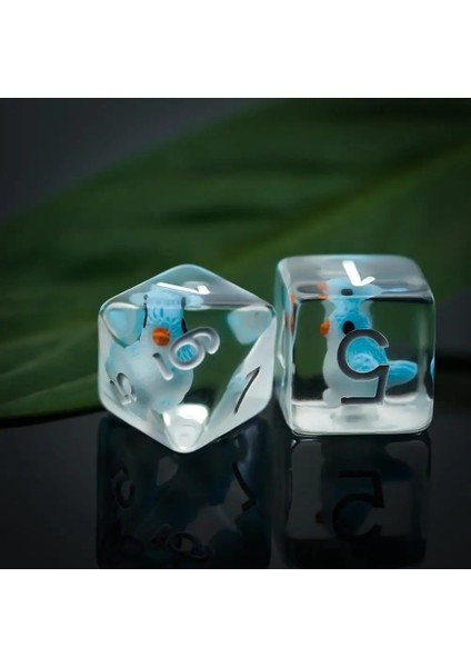 Et Bird Dnd Dice D&d Dice D4 D6 D8 D10 D% D12 D20 Çokyüzlü Oyunlar Zar Seti Masa Oyunları Için Mtg Rpg (Yurt Dışından)
