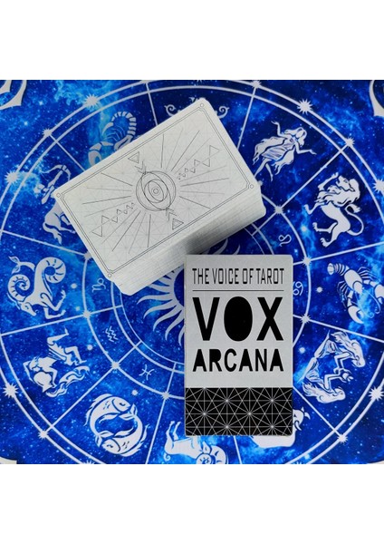 78 Adet TX286 Tarzı Yeni Vox Arcana Tarot Kartları ve Pdf Rehberlik Kehanet Güverte Eğlence Partileri Masa Oyunu Destek Kutusu (Yurt Dışından) fırsatları