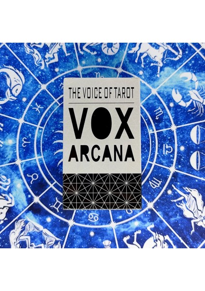 78 Adet TX286 Tarzı Yeni Vox Arcana Tarot Kartları ve Pdf Rehberlik Kehanet Güverte Eğlence Partileri Masa Oyunu Destek Kutusu (Yurt Dışından) indirimleri