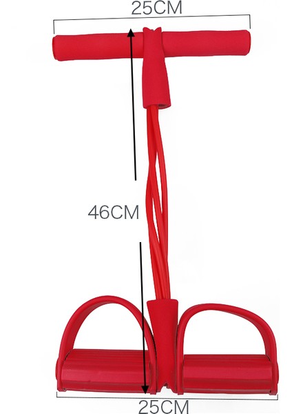 Yeşil Stil Fitness Sakız 4 Tüp Direnç Bantları Lateks Pedal Egzersizi Mekik Çekme Halatı Genişletici Elastik Bantlar Yoga Ekipmanı Pilates Egzersizi (Yurt Dışından) modelleri