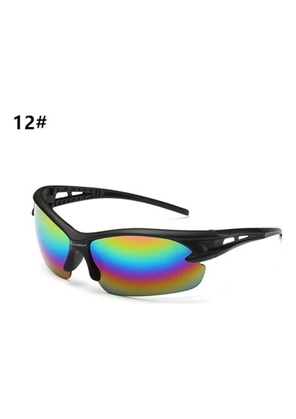 No.12 Tarzı Sıcak Spor Erkekler UV400 Bisiklet Gözlük Erkek Bisiklet Güneş Gözlüğü Kadın Bisiklet Mtb Güneş Gözlüğü Bisikletler Için Oculos Ciclismo Gözlük (Yurt Dışından)