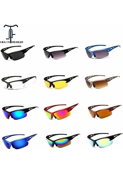 No.12 Tarzı Sıcak Spor Erkekler UV400 Bisiklet Gözlük Erkek Bisiklet Güneş Gözlüğü Kadın Bisiklet Mtb Güneş Gözlüğü Bisikletler Için Oculos Ciclismo Gözlük (Yurt Dışından) fiyatları