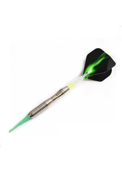 3 Adet Yeşil Profesyonel Dart 18G Yumuşak Dart Elektronik Yumuşak Uç (Yurt Dışından)