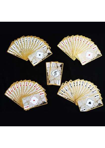 Dayanıklı Su Geçirmez Yarım Şeffaf Pvc Plastik Poker Kart Destesi Sihirli Oyun Kartları Seti Ejderha Yenilik Yüksek Li Hediye (Yurt Dışından)