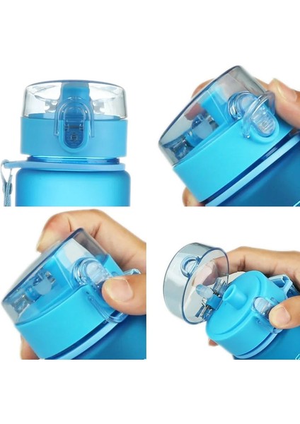 Purple 560ML Style Yüksek Li Su Şişesi 400ML L Açık Hava Sporları Sızdırmaz Su Şişesi Suluk Bpa Içermez Içecek Su Şişesi (Yurt Dışından) fiyatları