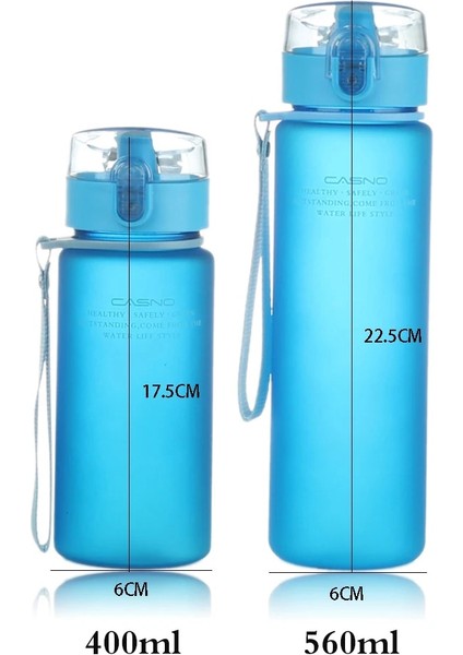 Purple 560ML Style Yüksek Li Su Şişesi 400ML L Açık Hava Sporları Sızdırmaz Su Şişesi Suluk Bpa Içermez Içecek Su Şişesi (Yurt Dışından) fırsatları