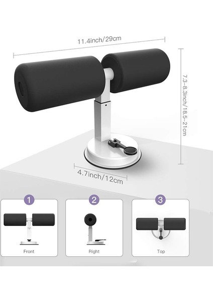 Siyah-Kırmızı Tarzı Abs Eğitmen Oturma ı Kendinden Emme Fitness Ekipmanları Karın Gücü Eğitmen Ev Spor Salonu Kas Eğitimi Erkek Kadın Kilo Kaybı (Yurt Dışından) fiyatları