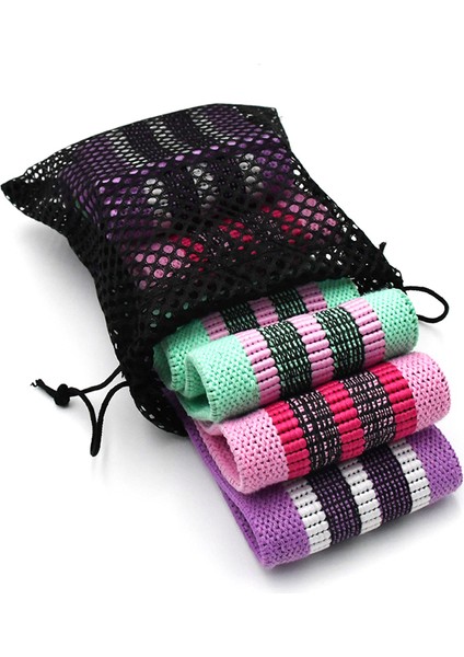 Tarzı Ayarla Yoga Jimnastik Eğitimi Örgülü Fitness Kalça Döngüsü Direnç Bantları Kaymaz Squats Genişletici Mukavemet Lastik Bantlar Elastik Bantlar Spor (Yurt Dışından) modelleri