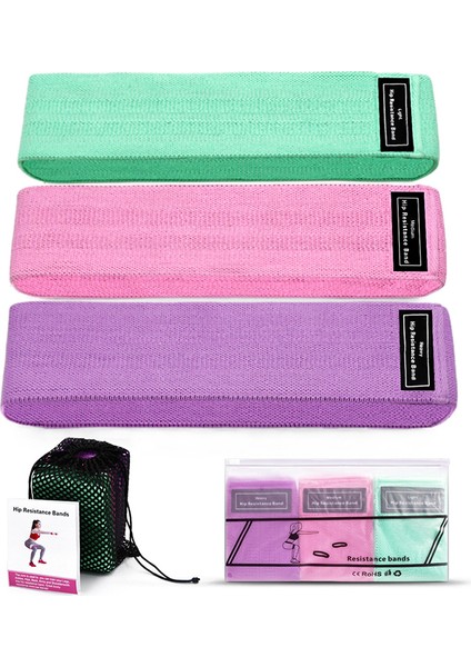 Tarzı Ayarla Yoga Jimnastik Eğitimi Örgülü Fitness Kalça Döngüsü Direnç Bantları Kaymaz Squats Genişletici Mukavemet Lastik Bantlar Elastik Bantlar Spor (Yurt Dışından) fırsatları