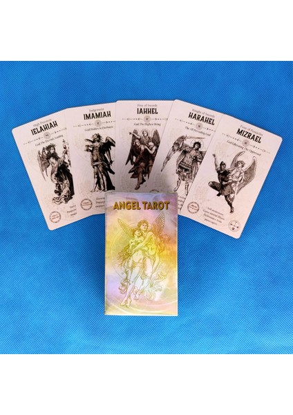 78 Adet TX266 Tarzı 2021 Trends Heaven & Earth Tarot Kartları ve Pdf Rehberlik Kehanet Güverte Eğlence Parti Masa Oyunu Kutusu (Yurt Dışından)
