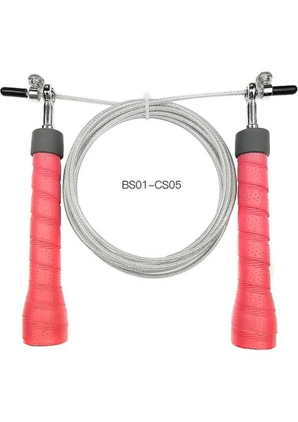 Kırmızı Stil Pu Kolu Hızlı Hızlı Profesyonel Halat Ayarlayıcı Spor Salonu Crossfit Spor Egzersiz Ekipmanları ile 3m Fitness Atlama Ipleri (Yurt Dışından)