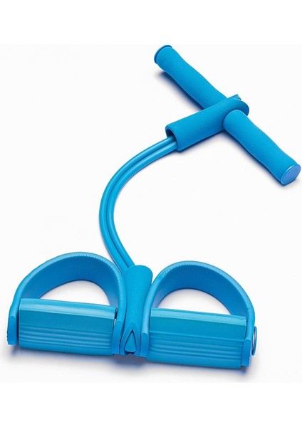 Mavi Stil Elastik Çekme Halatları Fitness Direnç Bandı Halat Yoga Pilates Için Egzersiz Ekipmanları Egzersiz Lateks Tüp Çekme Halatı Ev Spor Salonu Spor (Yurt Dışından)