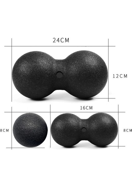Stil 2 F Stili Fıstık Masaj Topu Ayak El Yüz Yüz Masajı Silindir Topu Mini Epp Fitness Topu Muscle Relex Eğitim Egzersiz Makinesi Sıcak (Yurt Dışından)