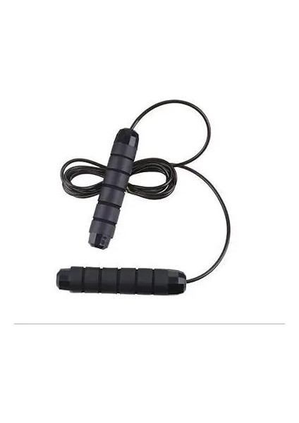 Siyah Stil Inspk Rulman Atlama Ipi * 2.8m Ip Atlama Ipi Ağırlıklı Ayarlanabilir Kadın Erkek Hızlı Hız Çapraz Fit Egzersiz Ekipmanları (Yurt Dışından)