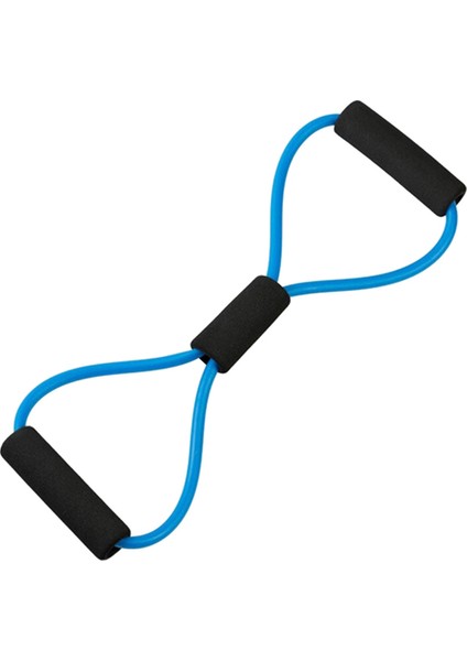 Mavi Stil 8 Kelime Göğüs Genişletici Yoga Fitness Direnç Bantları Kızlar Göğüs Figürü Ralli Halat Bandı Vücut Geliştirme Fitness Kauçuk Elastik Bantlar (Yurt Dışından)