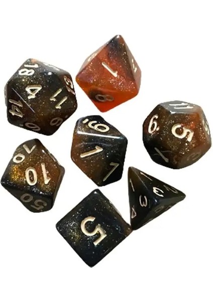No.2 Tarzı Et Kırmızı Mavi Gri Glitter Dnd Zar Seti D4 D6 D8 D10 D% D12 D20 Rol Oynama Için Çokyüzlü Zar Tahta Oyunu Dnd Rpg Mtg Zar (Yurt Dışından)