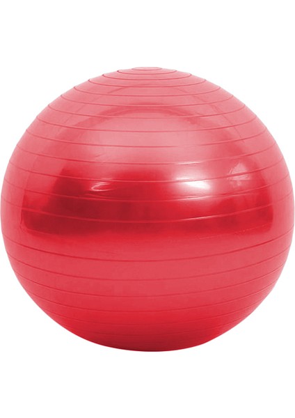 Kırmızı Stil Yoga Topu Pilates Fitness Denge Topu Jimnastik Hamile Kadın Teslimat Egzersiz Fitness Ebelik Pompa Olmadan Pvc Top (Yurt Dışından)