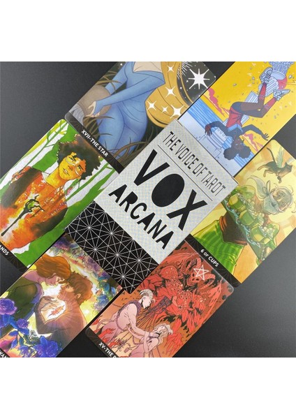 TT139 Stili Tarot Vox'un Sesi Arcana Kartları Aile Partisi Için Masa Oyunları Tarot Oyun Kağıdı Masa Oyunu Pdf Rehberi ile Eğlence (Yurt Dışından)
