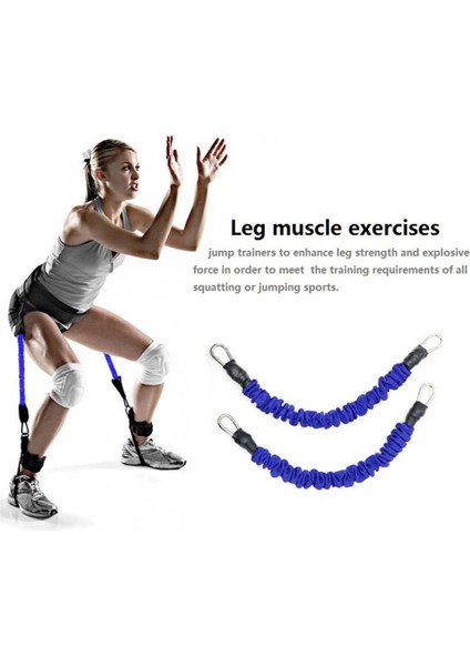 Sarı Stil Fitness Sıçrama Eğitmeni Ip Direnç Bandı Basketbol Tenis Koşma Zıplama Bacak Gücü Çeviklik Antrenman Kayış Ekipmanı (Yurt Dışından) modelleri