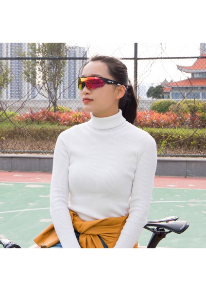 No.6 Tarzı No.8 Boyutu Nrc Full Kırmızı Lens TR90 Spor Bisiklet Gözlükleri Erkekler Mtb Dağ Yol Bisikleti Bisiklet Gözlük Güneş Gözlüğü Gözlük Gafas Ciclismo (Yurt Dışından)