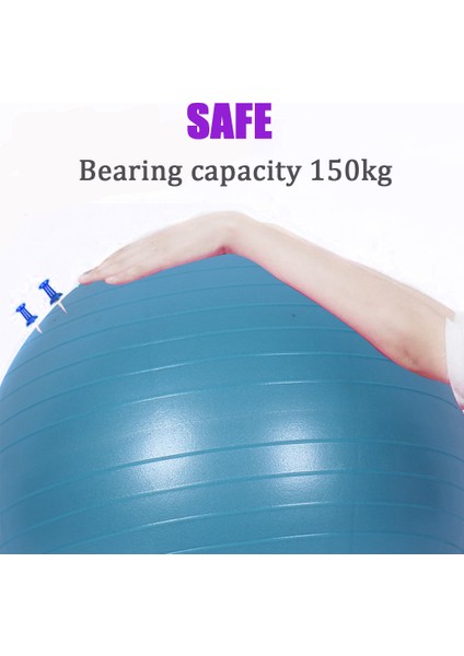 65CM Mor Tarzı Yoga Topu 75CM Fitness Topu Pilates Egzersiz Home Gym Yoga Egzersiz Kadın Eğitim Ekipmanları Denge Topları Мяч Для Фитнеса (Yurt Dışından)
