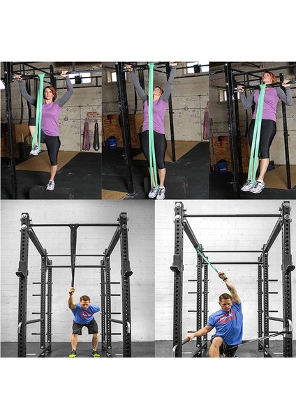 Yeşil Stil Direnç Bandı 208CM Fitness Lastik Bantlar Pilates Yoga Atletik Döngü Genişletici Egzersiz Egzersiz Spor Ekipmanları Elastik Bantlar (Yurt Dışından) indirimleri