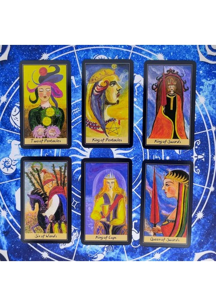 78 Adet TX296 Tarzı Yeni Çarkıfelek Tarot Kartları Kehanet Güverte Eğlence Partileri Masa Oyunu Destek Kutusu (Yurt Dışından) modelleri