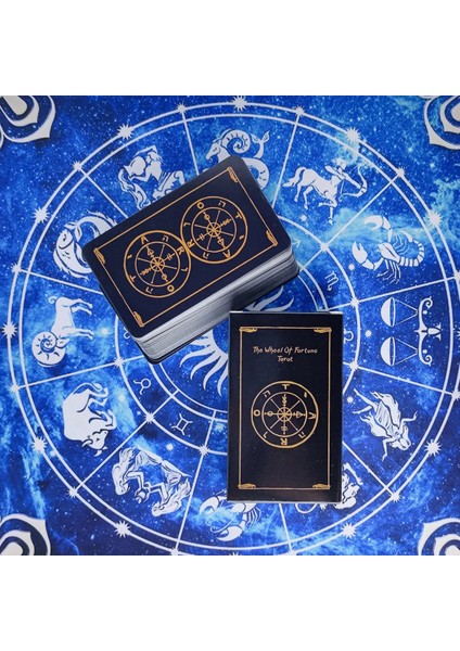 78 Adet TX296 Tarzı Yeni Çarkıfelek Tarot Kartları Kehanet Güverte Eğlence Partileri Masa Oyunu Destek Kutusu (Yurt Dışından) fırsatları